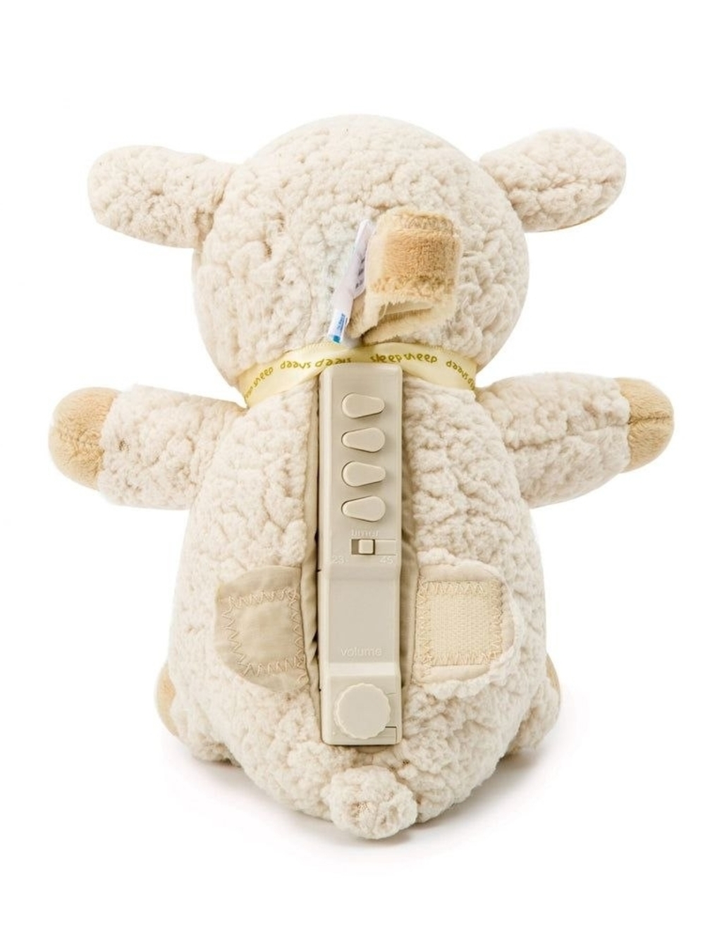 Soothing Cream Plush Lamb Sleep Toy with Sound -cloudy B - Picture 4 of 4